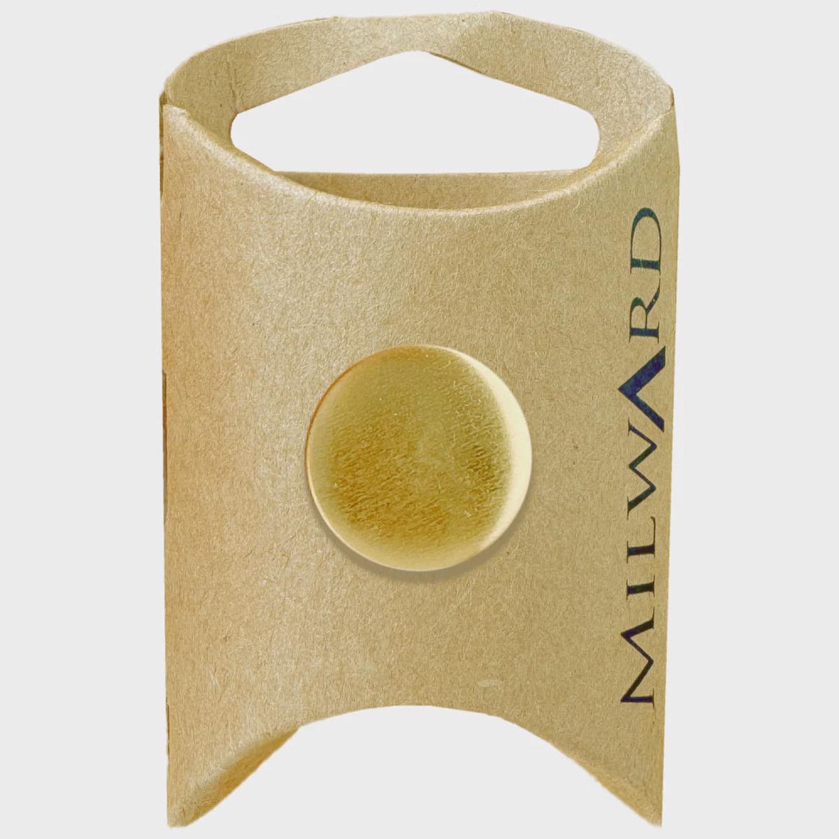 Brass Shiny Shank Buttons / Gold (19mm)