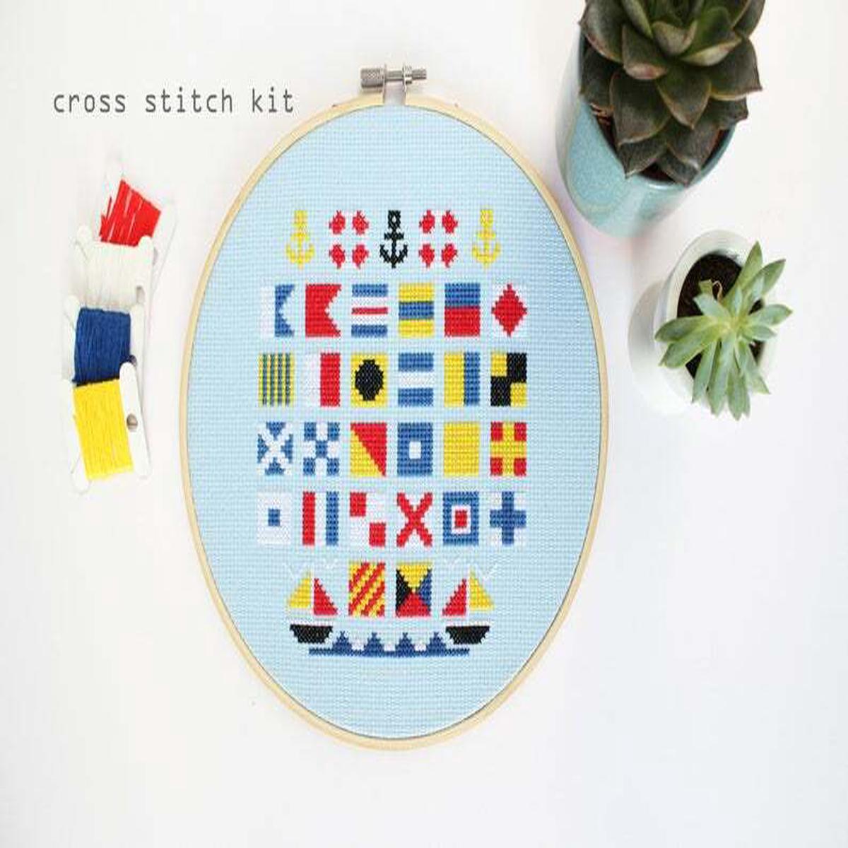 Sailors Alphabet (Counted Cross Stitch)