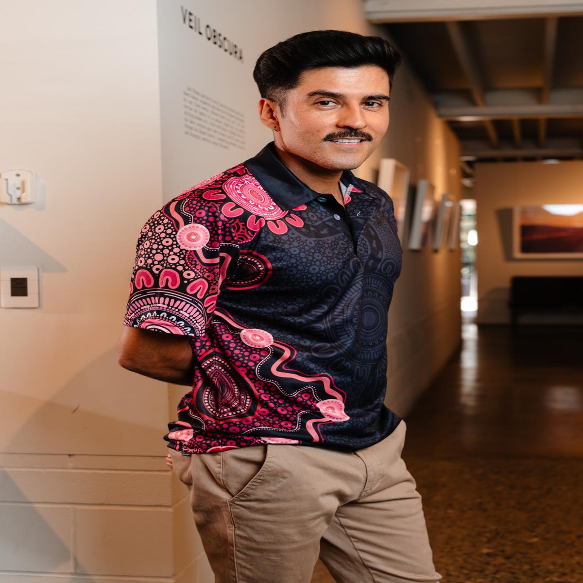 (Bulk) Celebration Through Generations Essence NAIDOC 2026 Unisex Polo Shirt