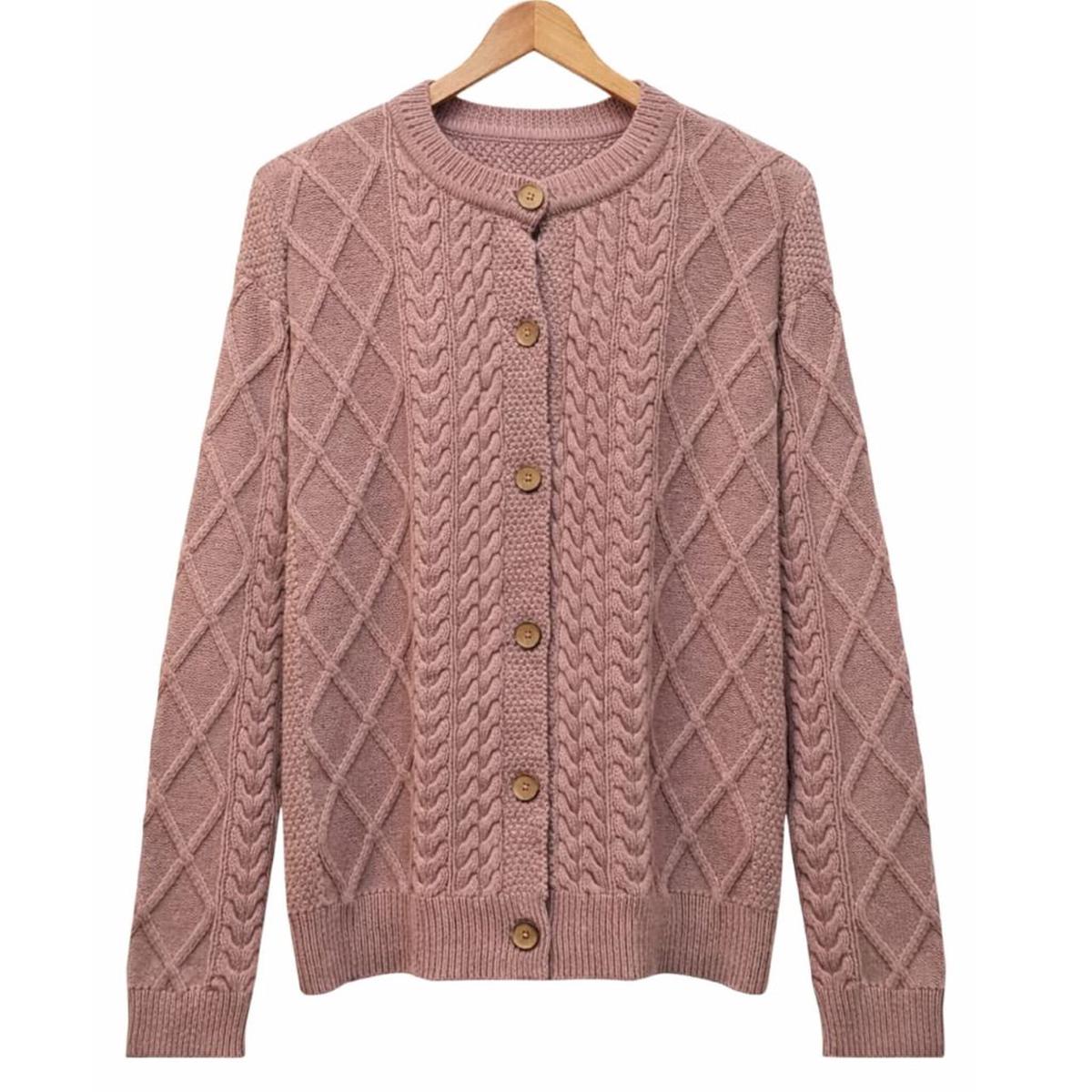 Organic Wool |  Cardigan