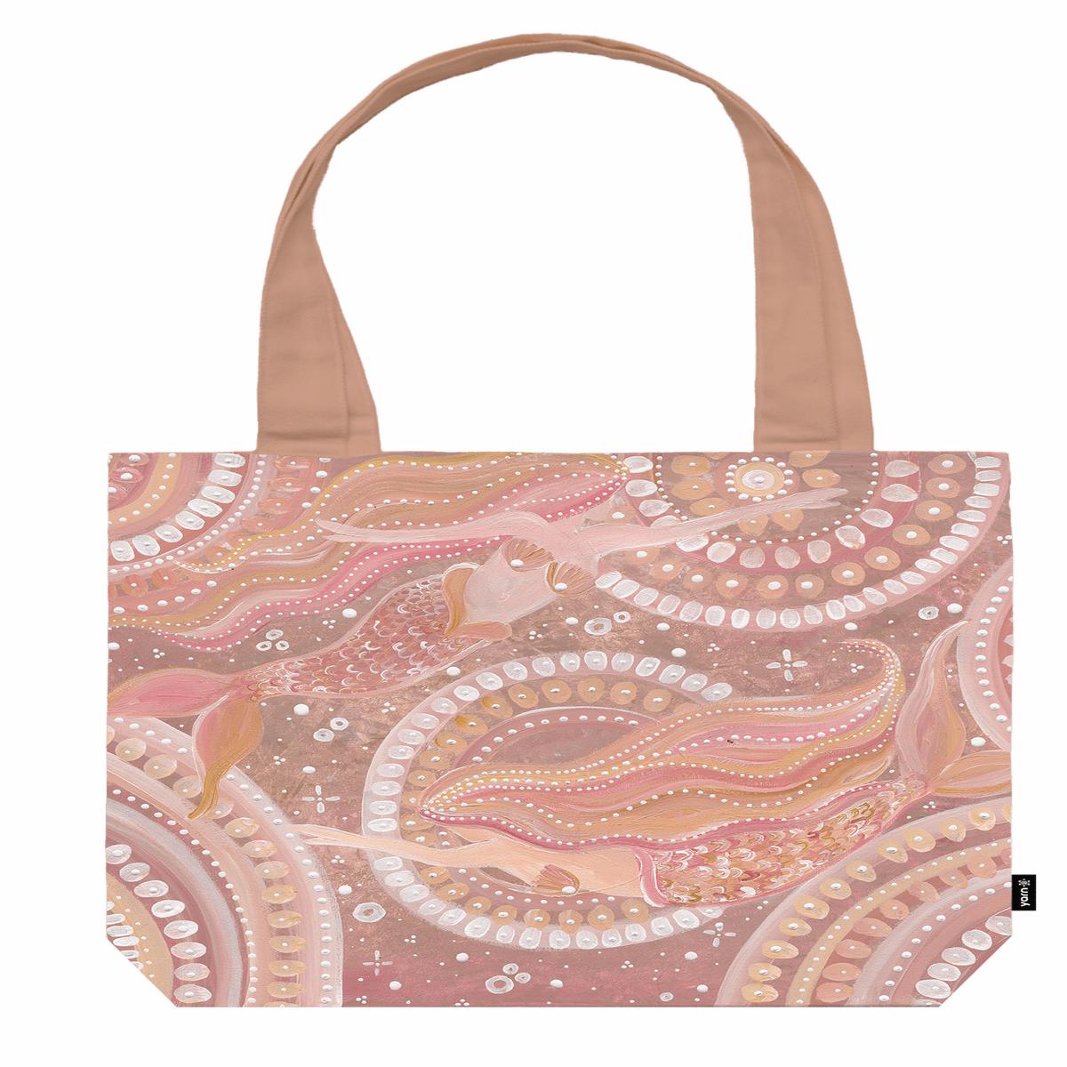 Mermaid Spirit Full Printed Tote Bag