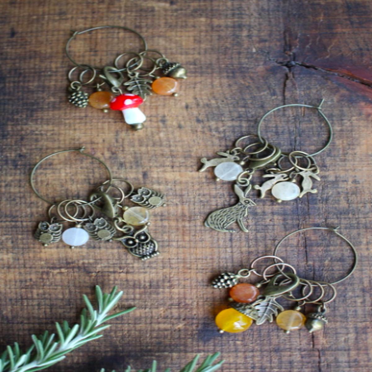Woodland Stitch Marker Set