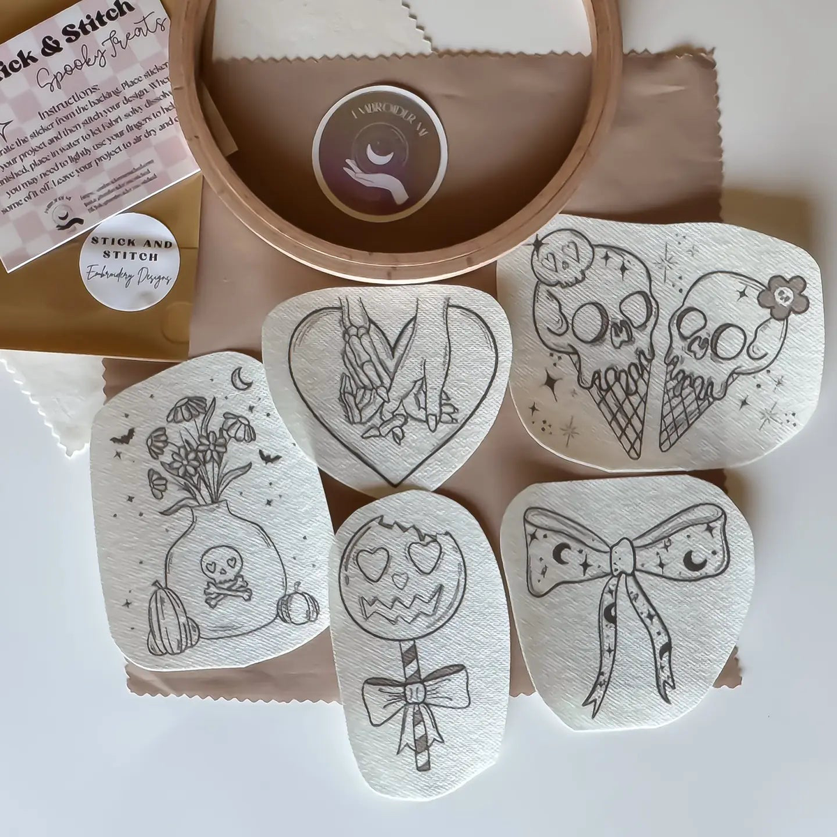 Spooky Treats Stick & Stitch | Embroider Me Wicked