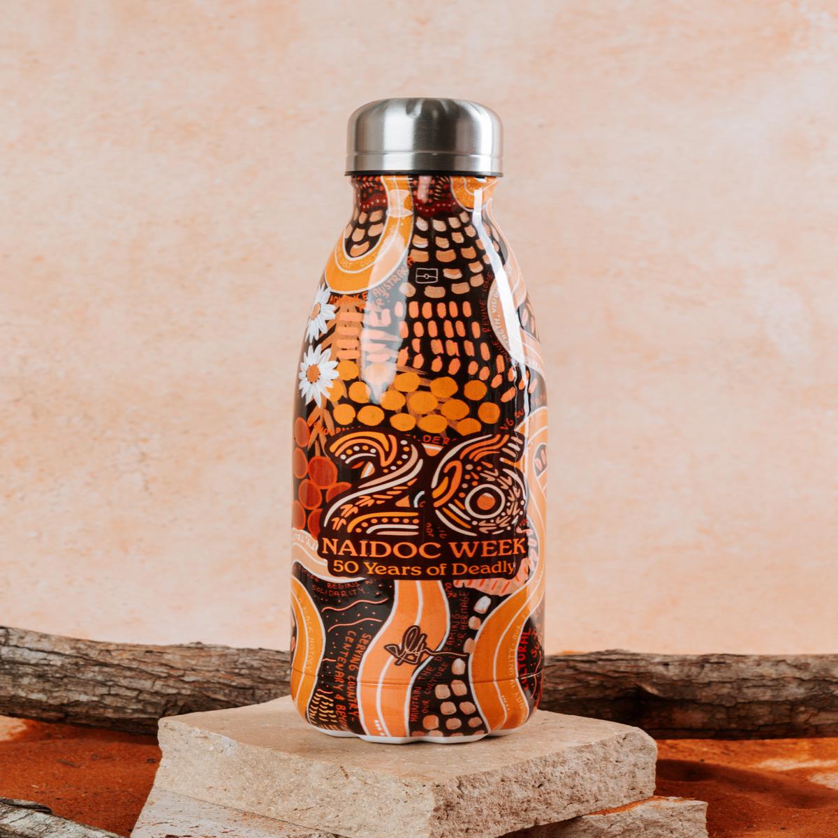 Still Deadly NAIDOC 2026 Vacuum Insulated Double Walled Stainless Steel Water Bottle
