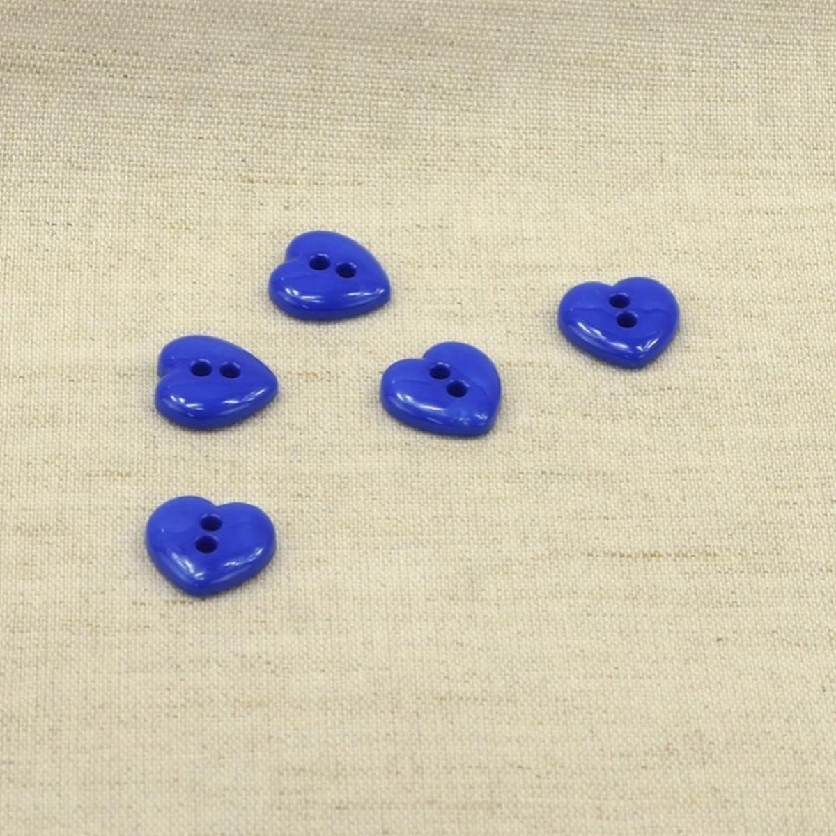 Caprice Blue Heart 14mm