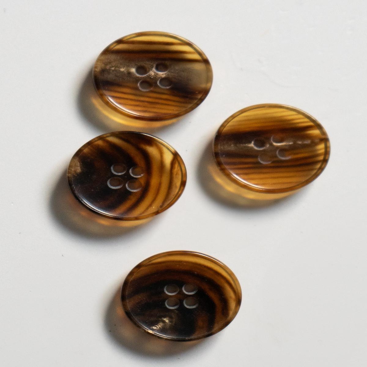 Cardigan 19mm Wood Button