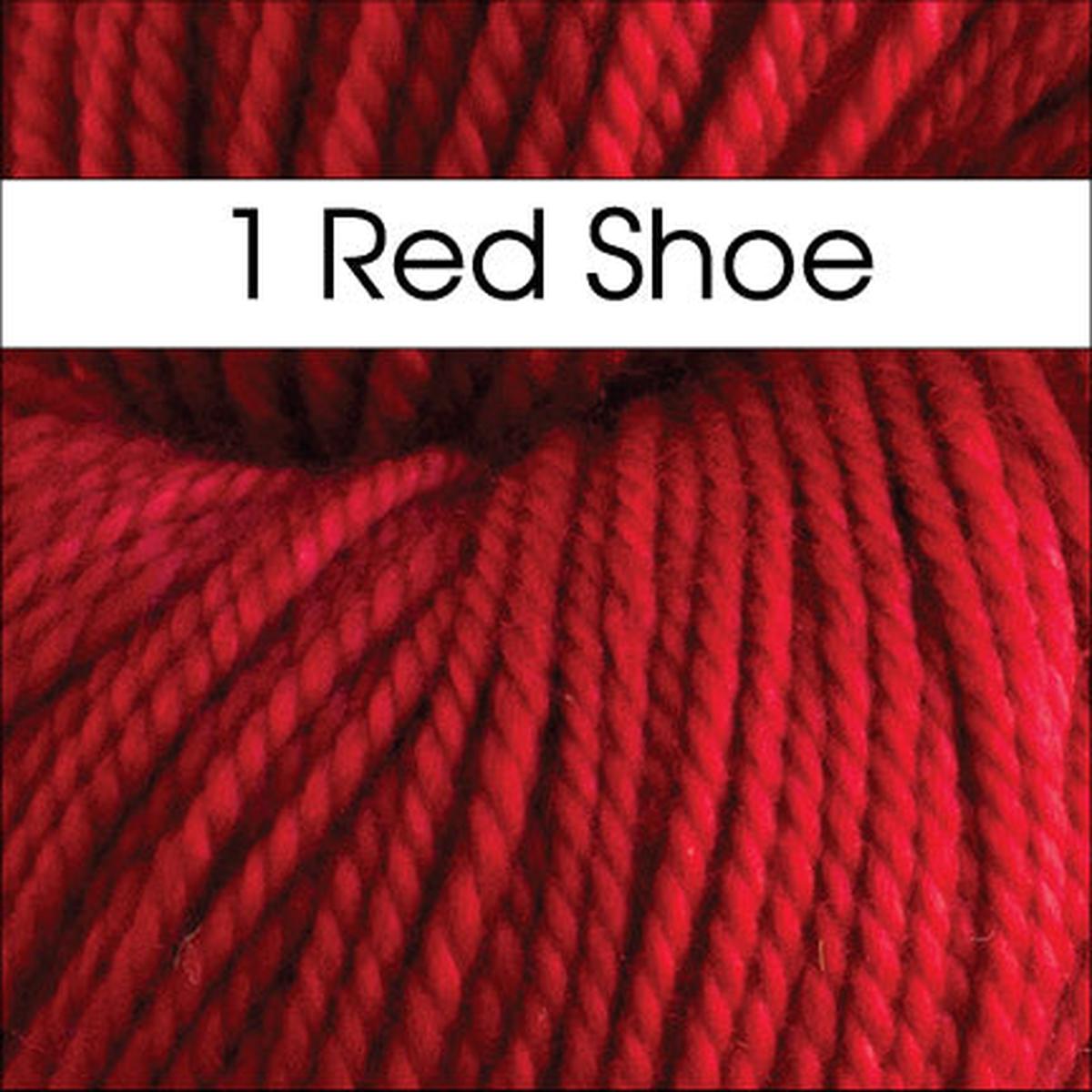 1 Red Shoe - Dye To Order