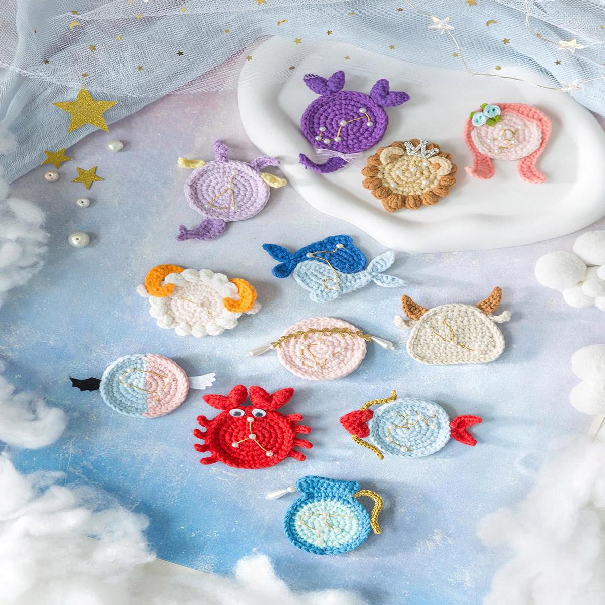 Constellation Hair Pin Crochet Pattern