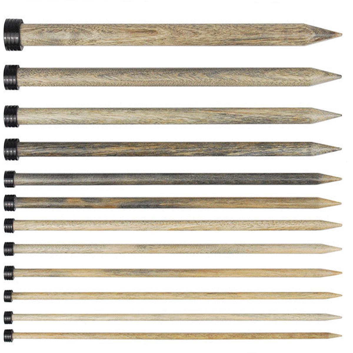 Lykke Straight Needles 14" (DRIFTWOOD)