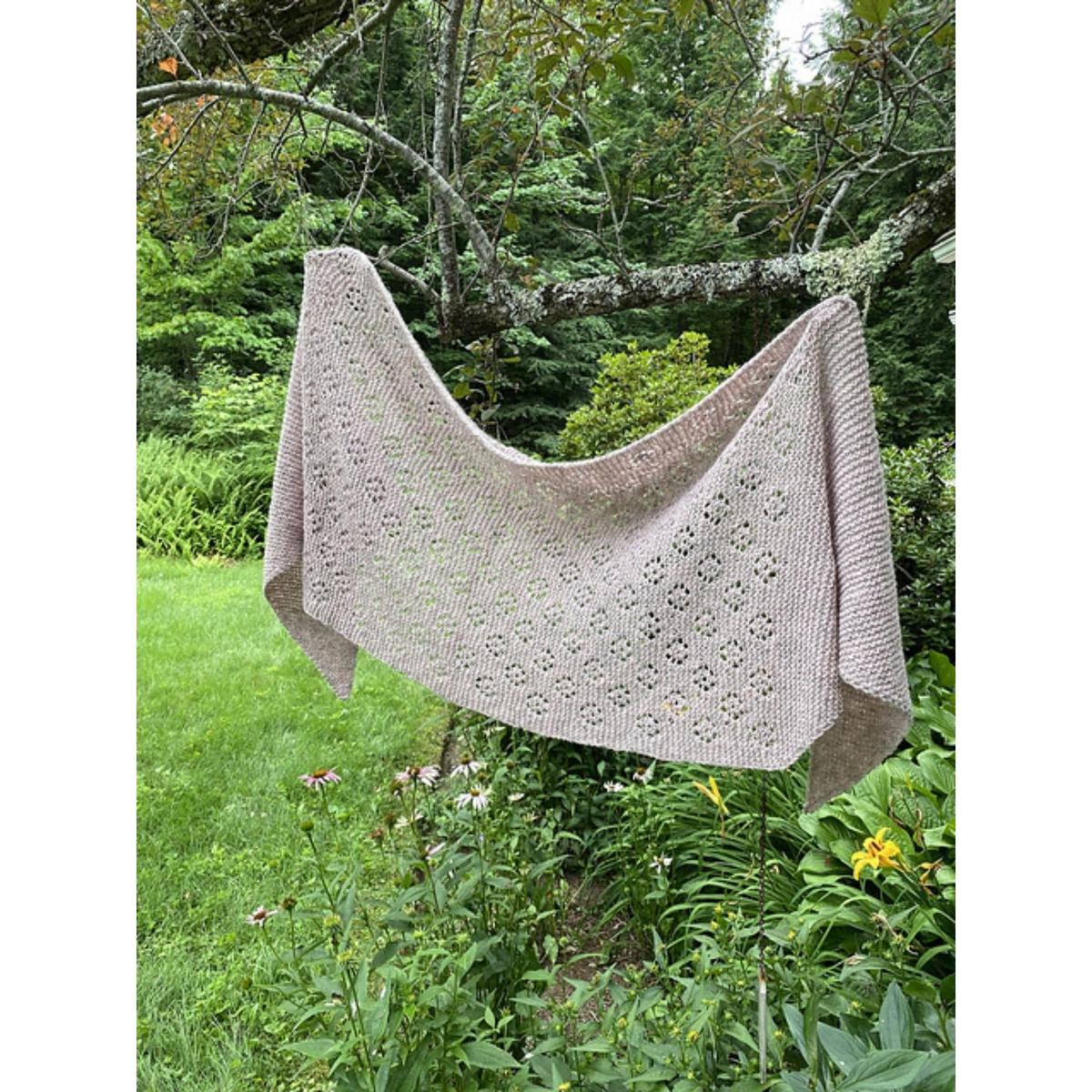 Sunshine on the Path Hap Yarn Set in Rauma Finullgarn by Patricia Anne Fortune