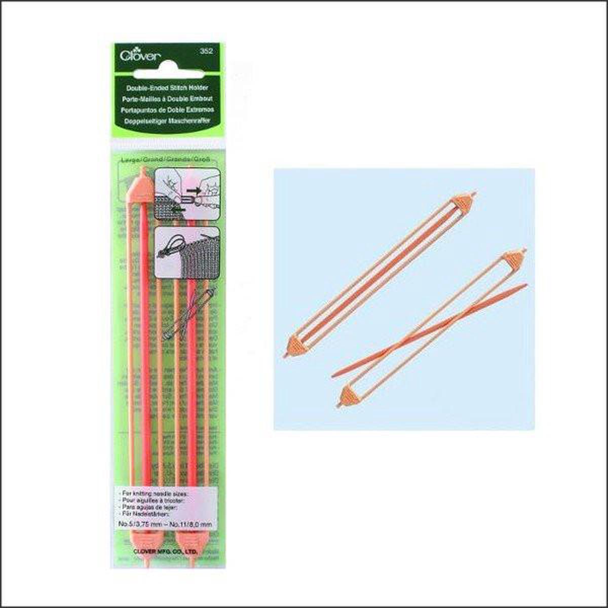 Clover Double-Ended Stitch Holder Large