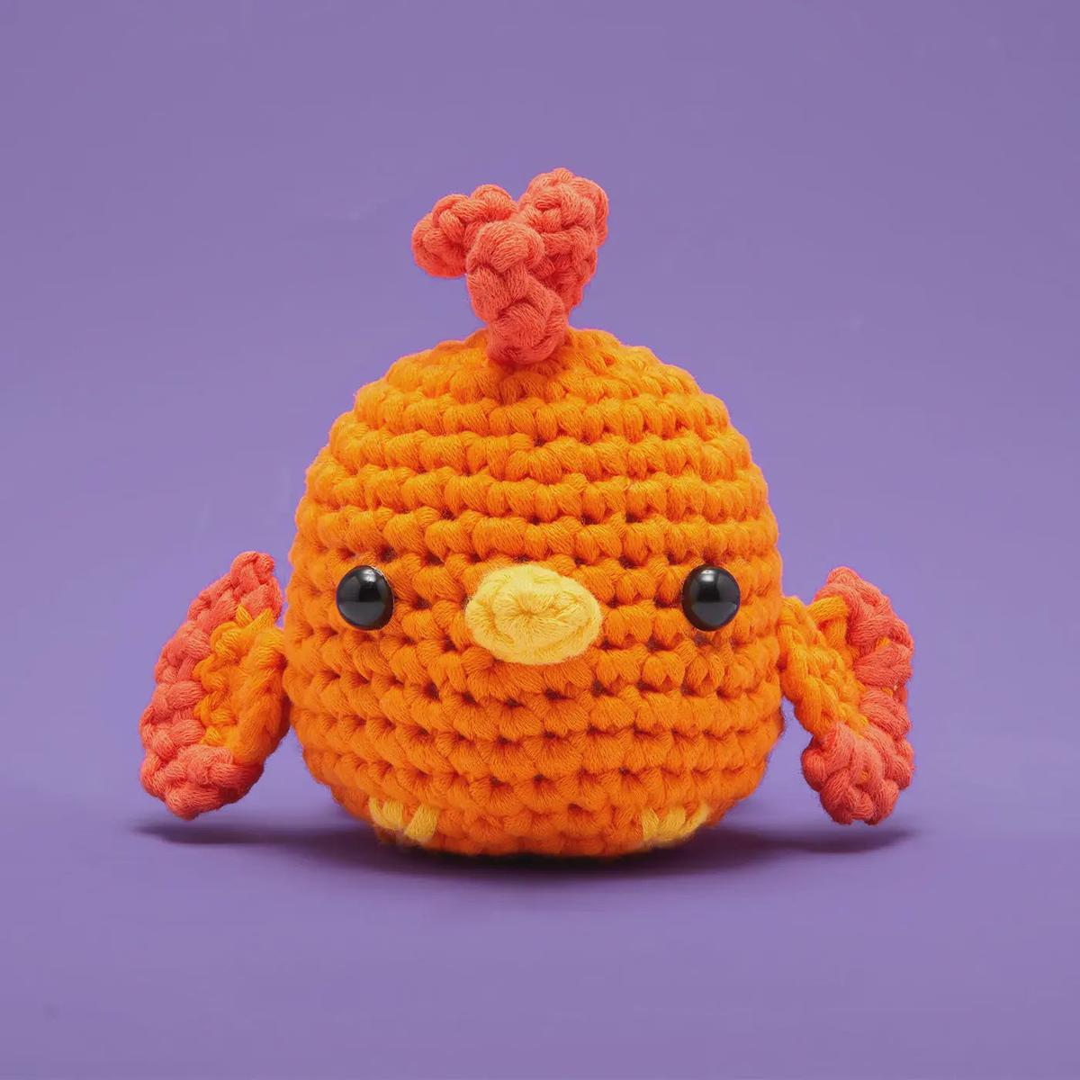 Albie the Phoenix Beginner Crochet Kit (Woobles)