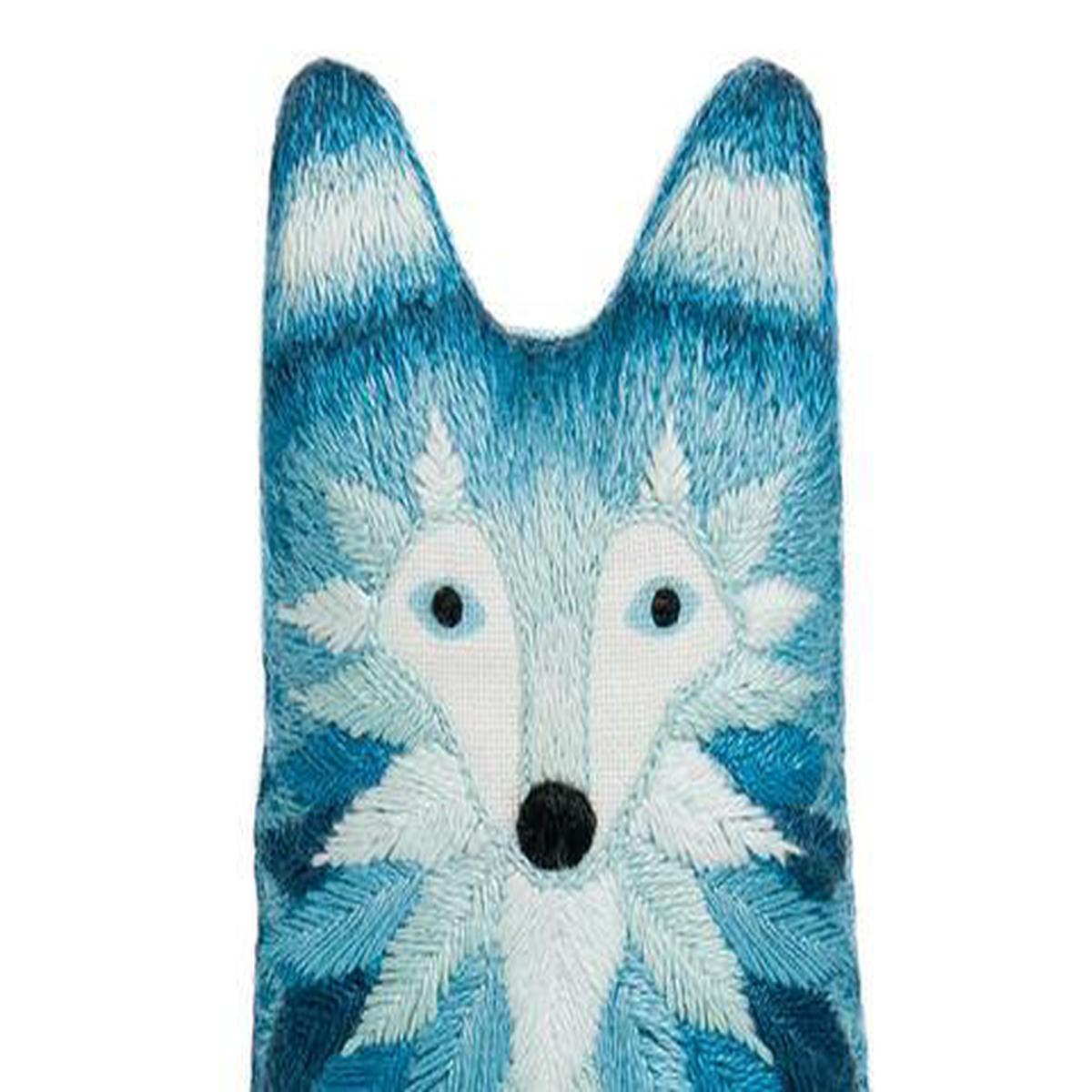 Wolf DIY Embroidered Doll Kit (Kiriki, Level 3)
