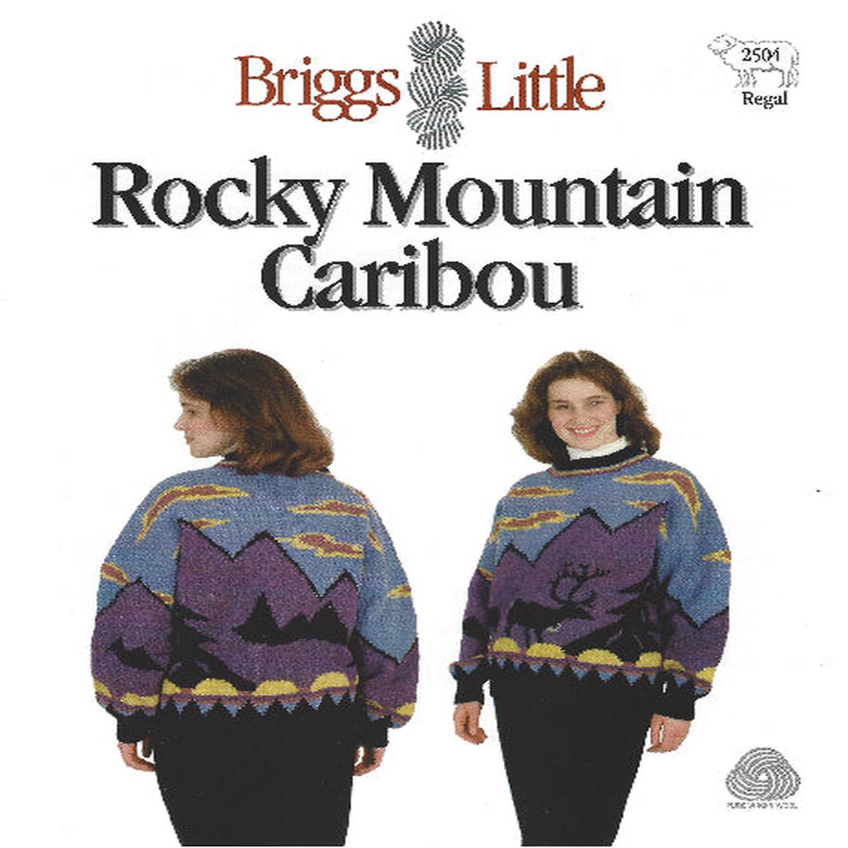 Briggs and Little Rocky Mountain Caribou Unisex Sweater Pattern