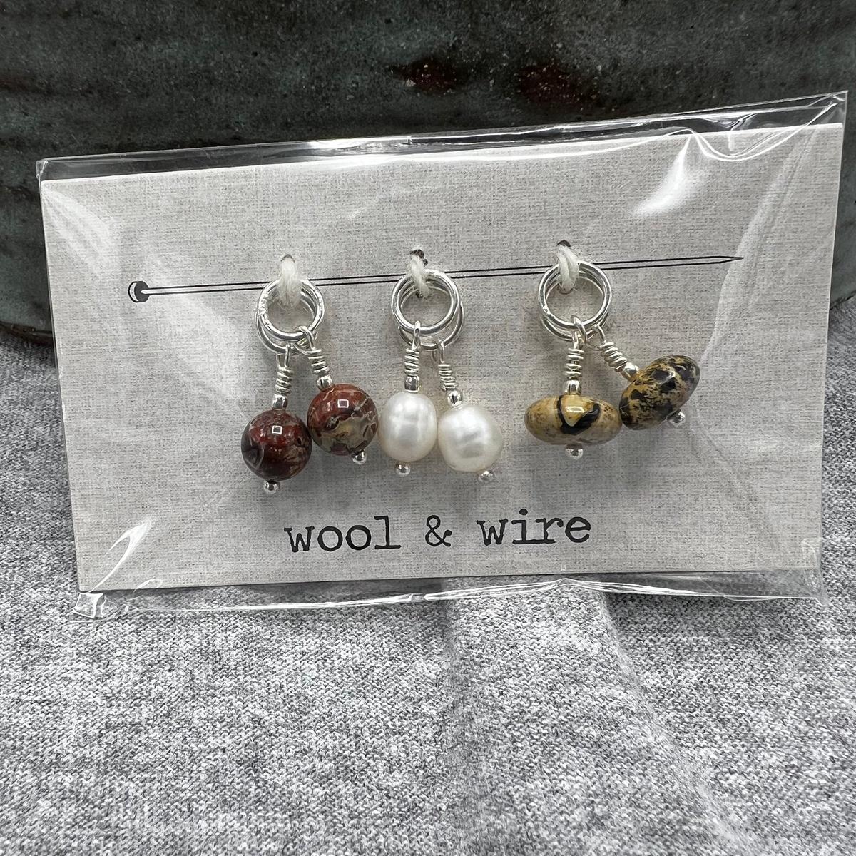 Wool & Wire Stitch Markers