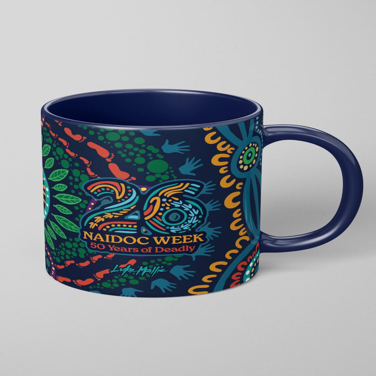 An Abundance Of Culture NAIDOC 2026 Ceramic Coffee Mug