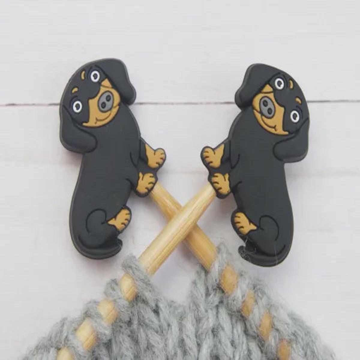 Black Dachshund Stitch Stoppers
