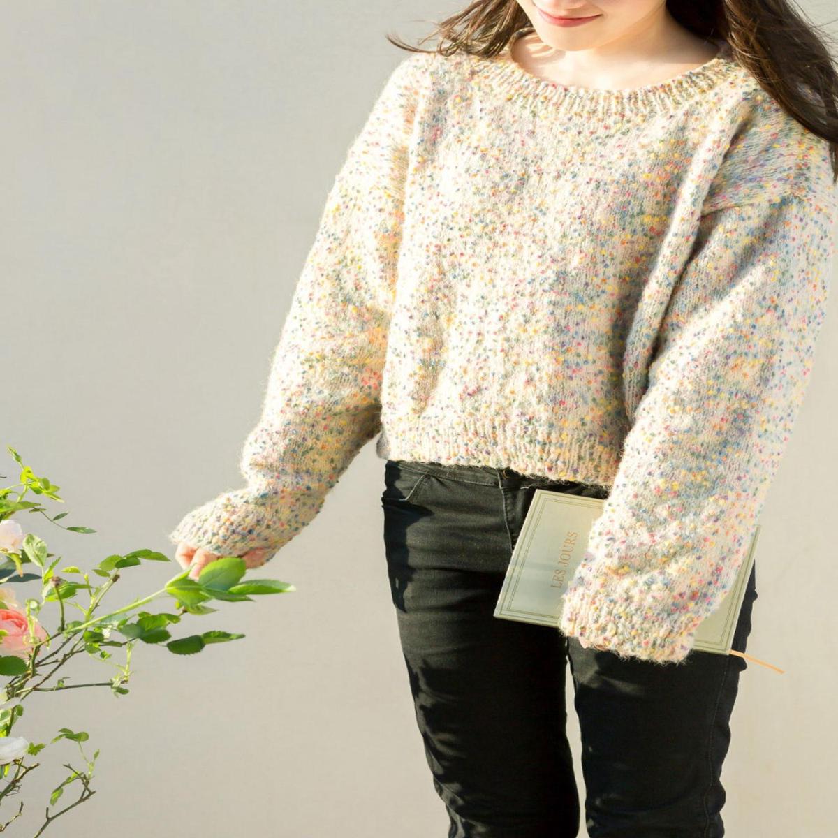 Point Pullover Knit Yarn Kit