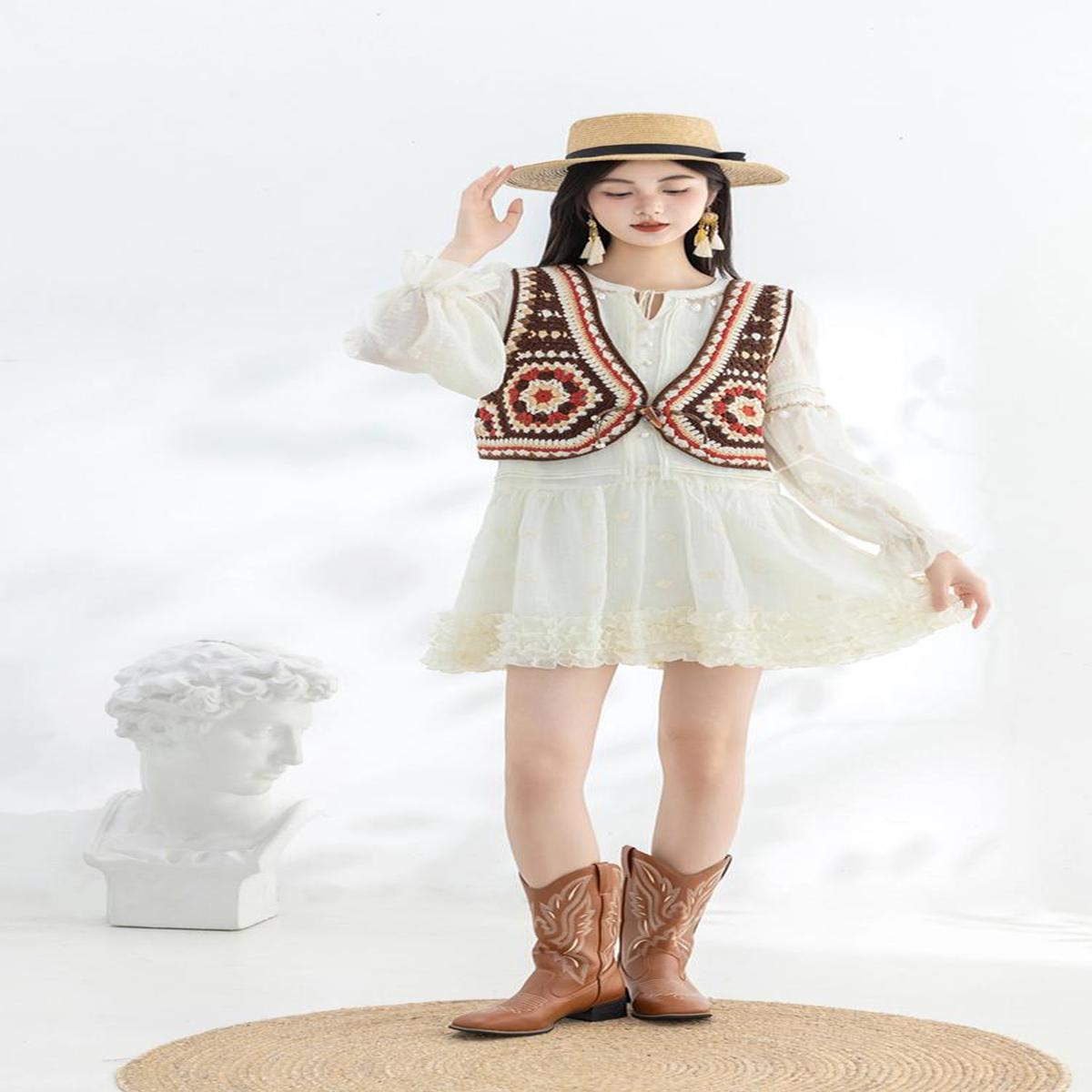 Chido Vest Crochet Kit