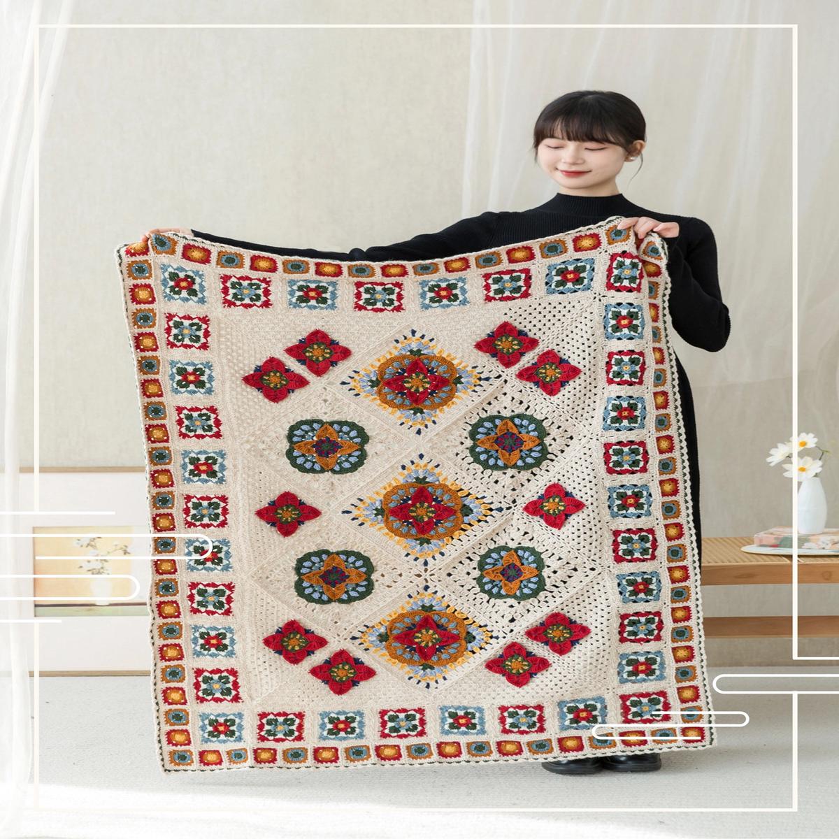 Lucky Wool Blanket Crochet Kit