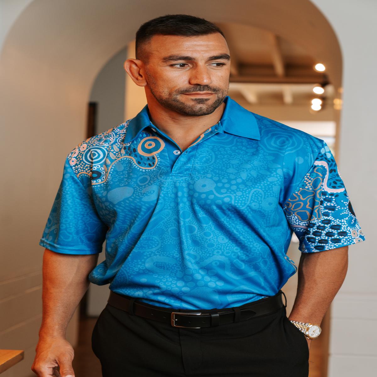 Moorditj Koorliny (Strong Journey) Essence NAIDOC 2026 Unisex Polo Shirt