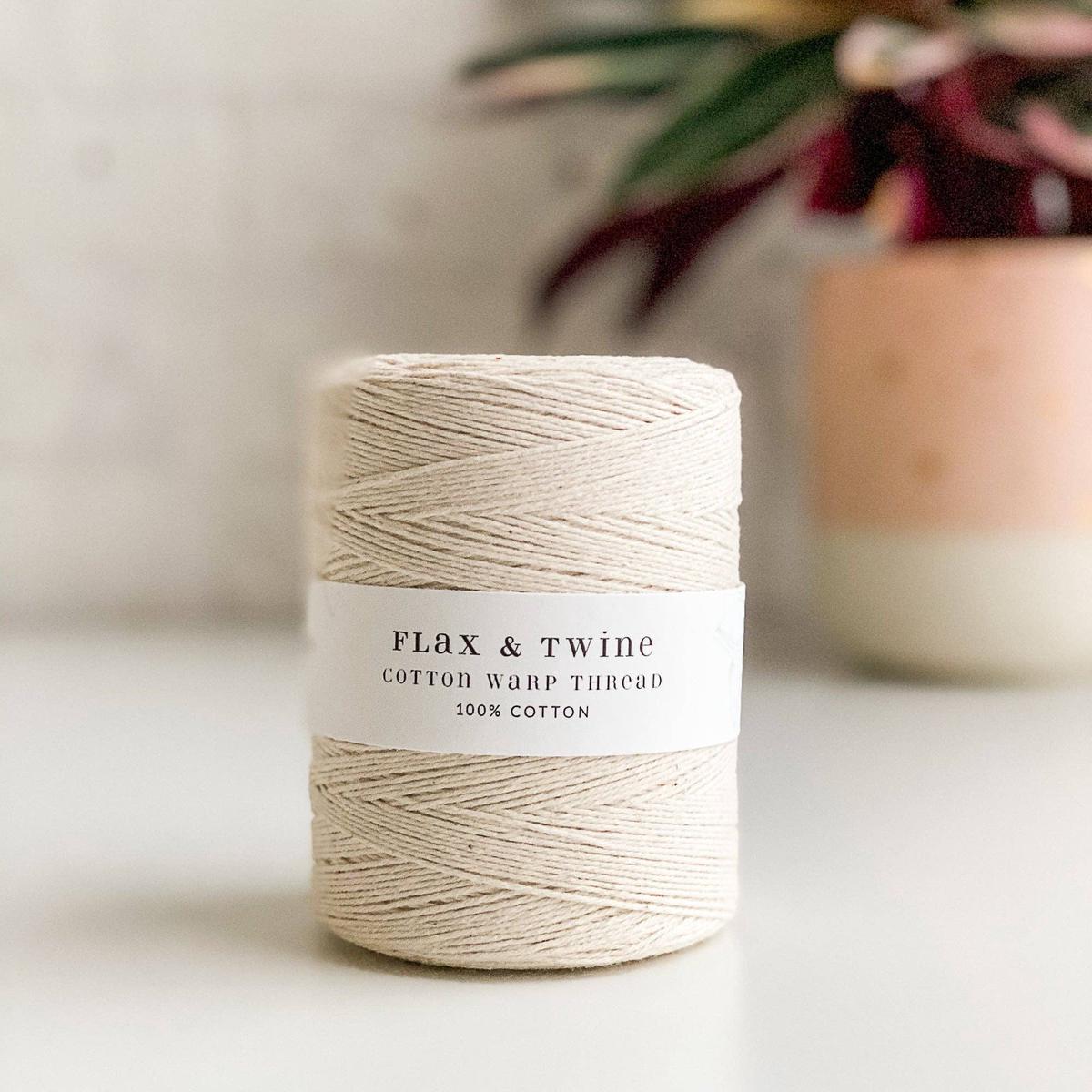 Flax & Twine 4-ply Cotton Warp Thread