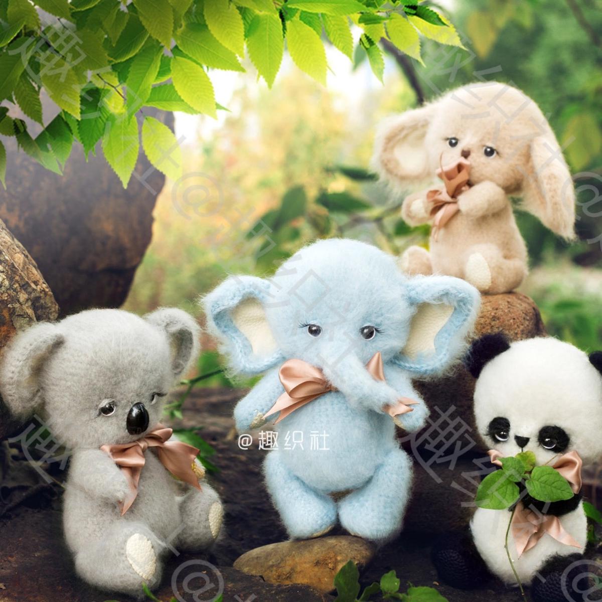Animal Party Crochet Pattern