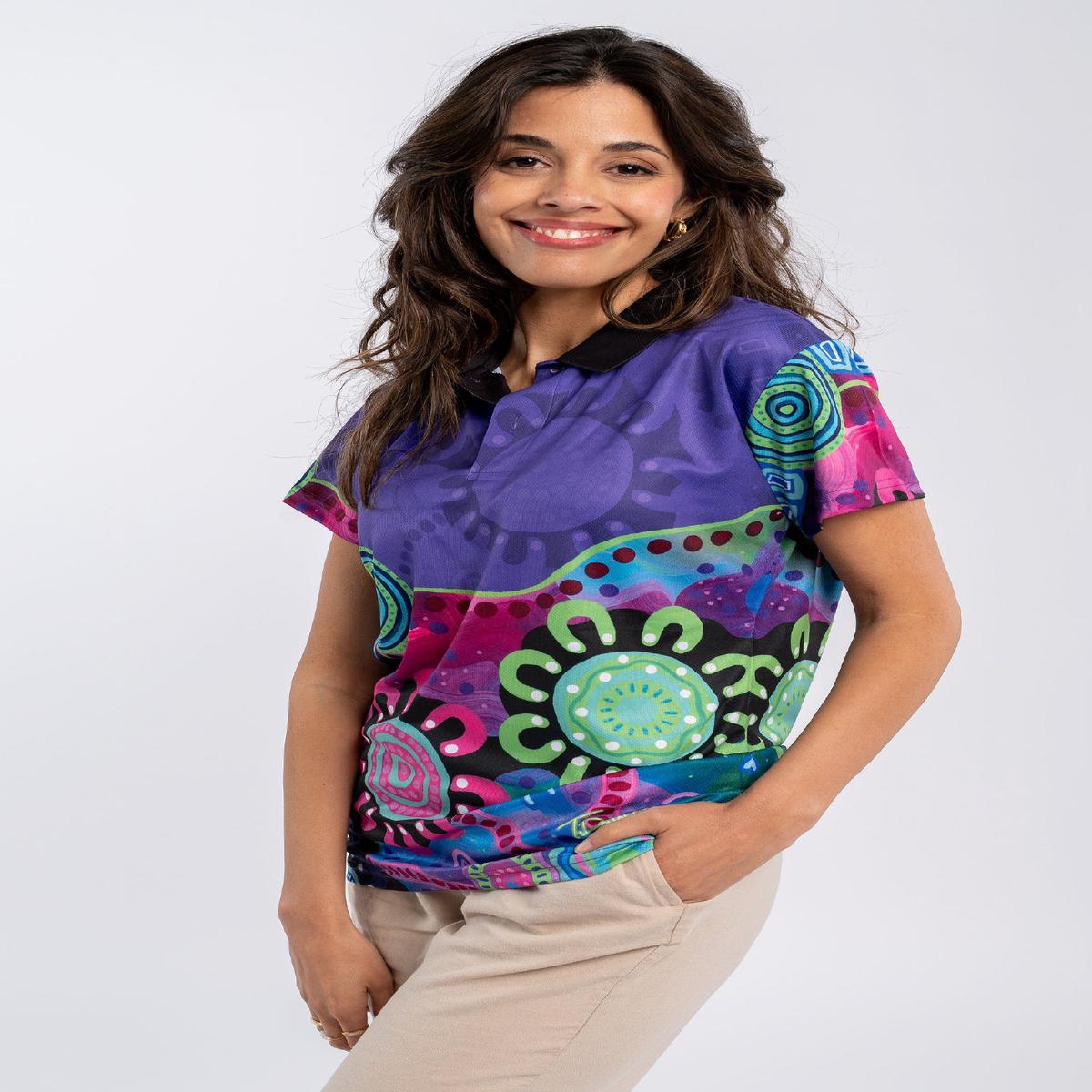 Side by Side Essence Women's Fitted Polo Shirt