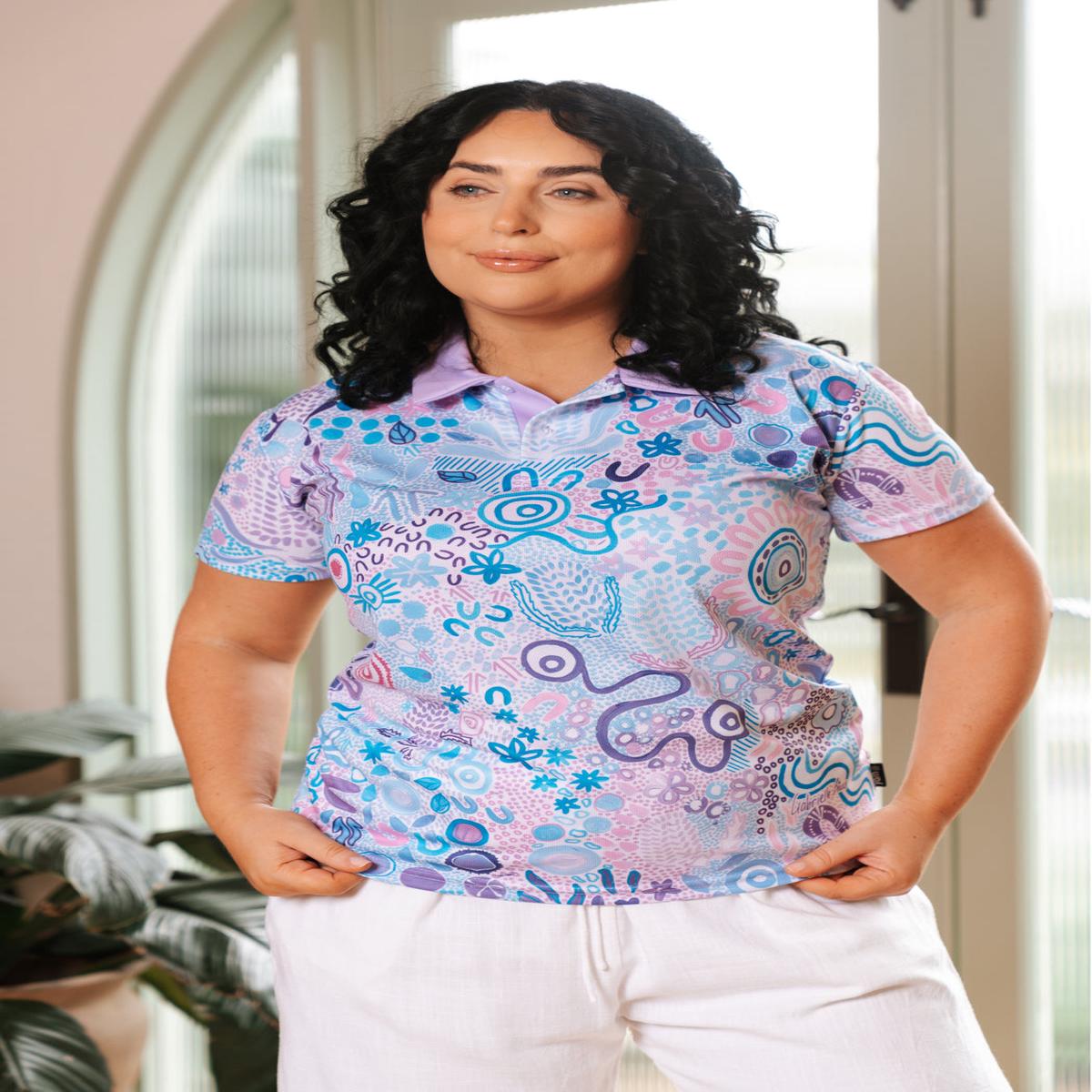 Mother Nature Women's Fitted Polo Shirt