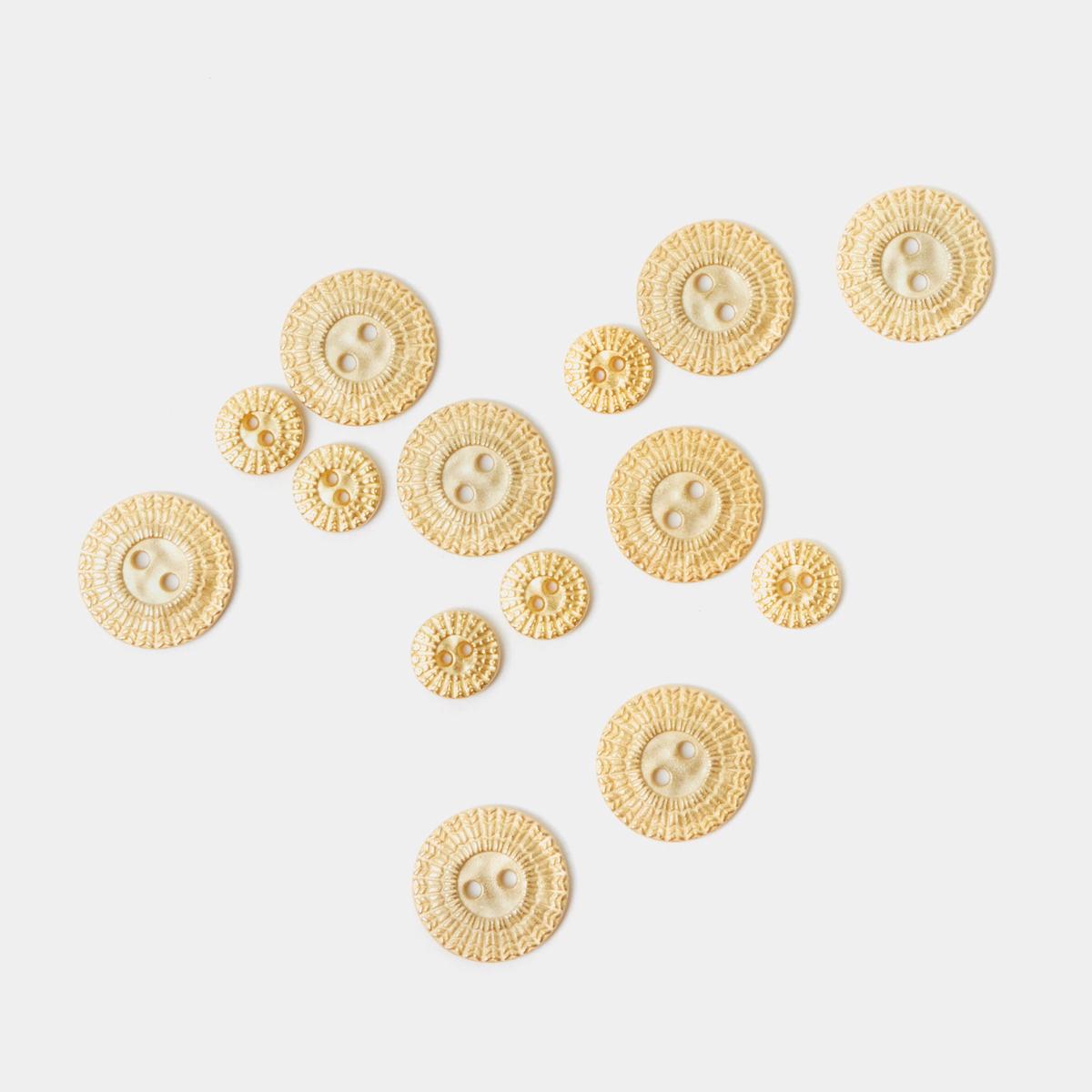 Soft Gold Patterned