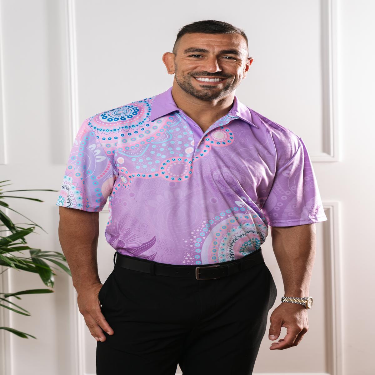 (Bulk) Paths That Brought Us Here Essence NAIDOC 2026 Unisex Polo Shirt