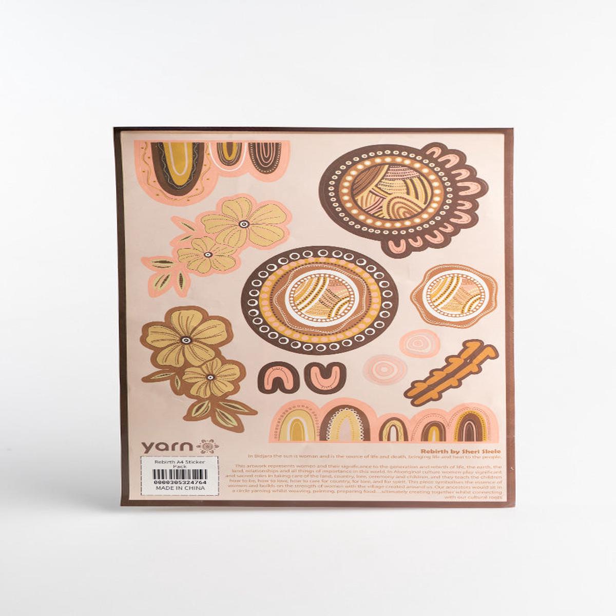 Rebirth A4 Sticker Pack (3 Pack)