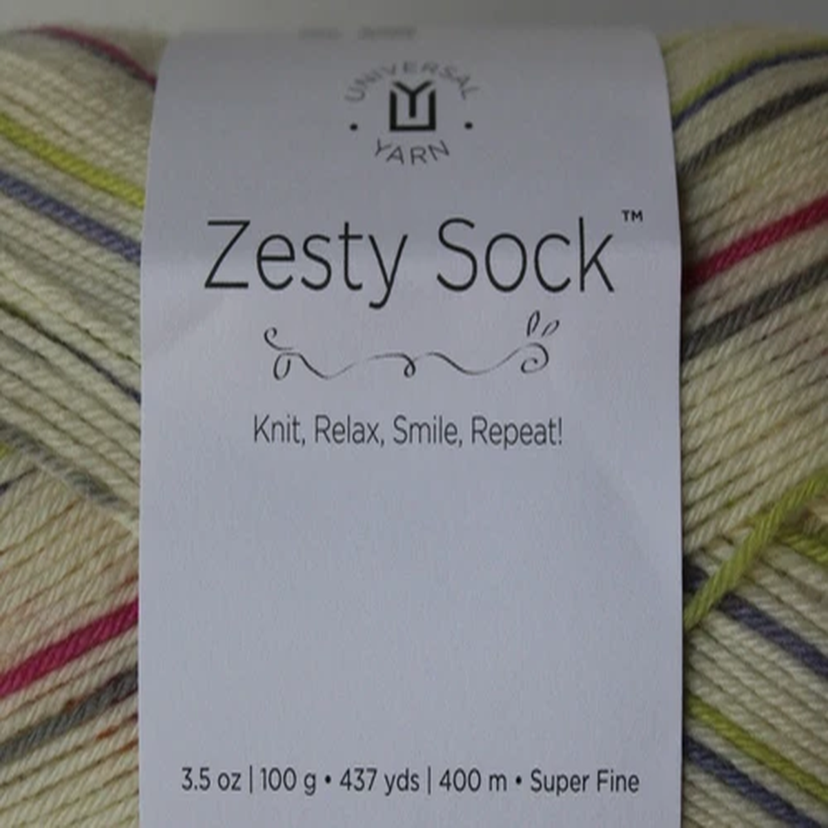 Zesty Socks by Universal Yarn -Discontinued-sold per skein- 6 color waves