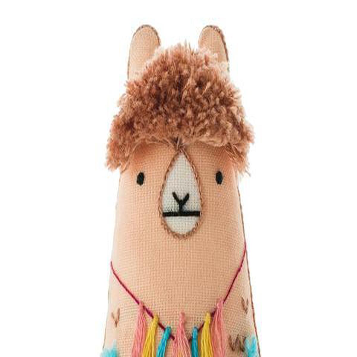 Llama DIY Embroidered Doll Kit (Kiriki, Level 2)