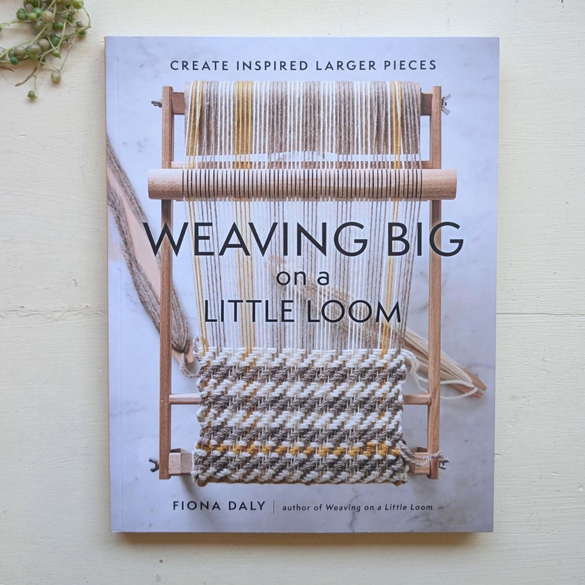 Weaving Big on a little loom
