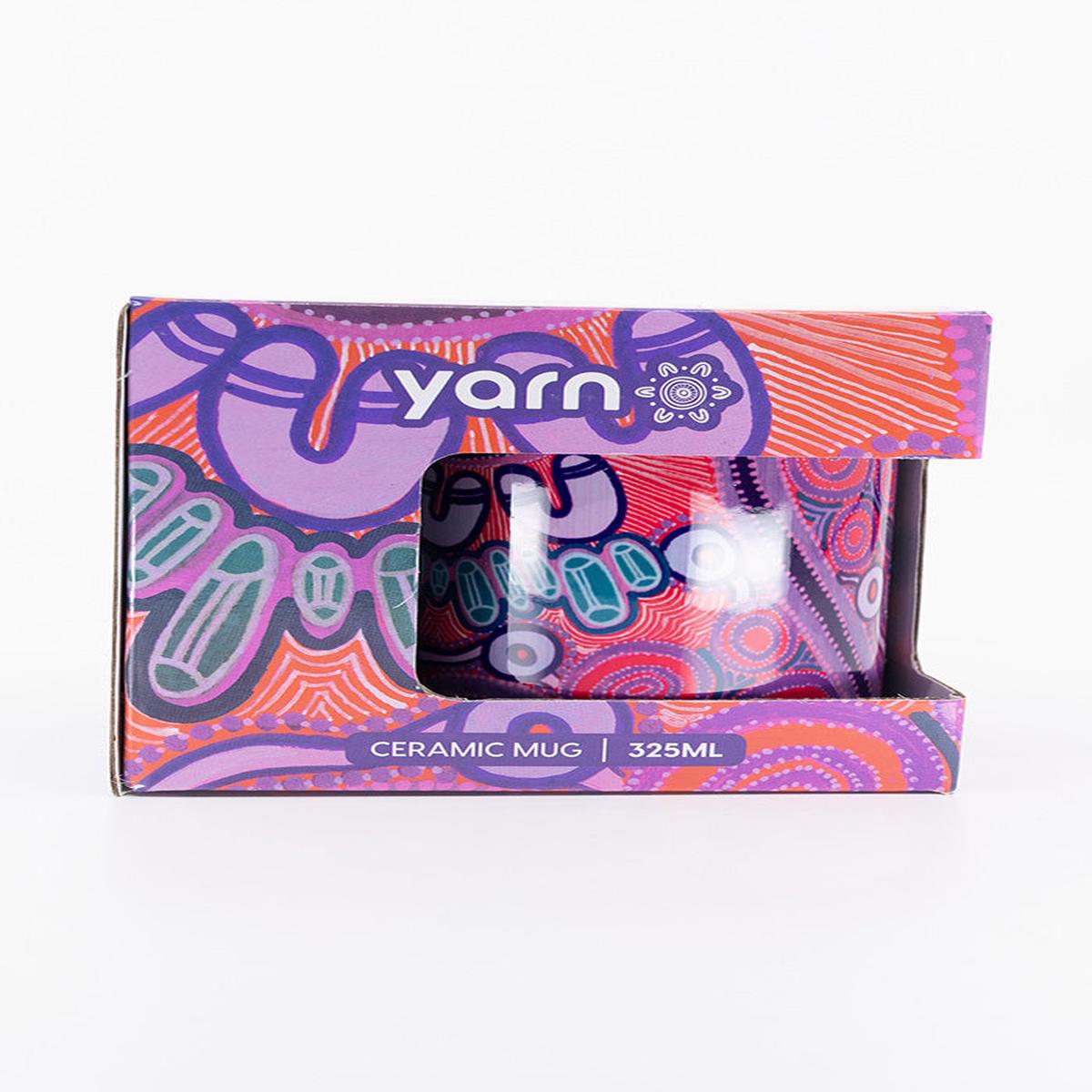 Danjoo (Purple) Ceramic Coffee Mug In Gift Box