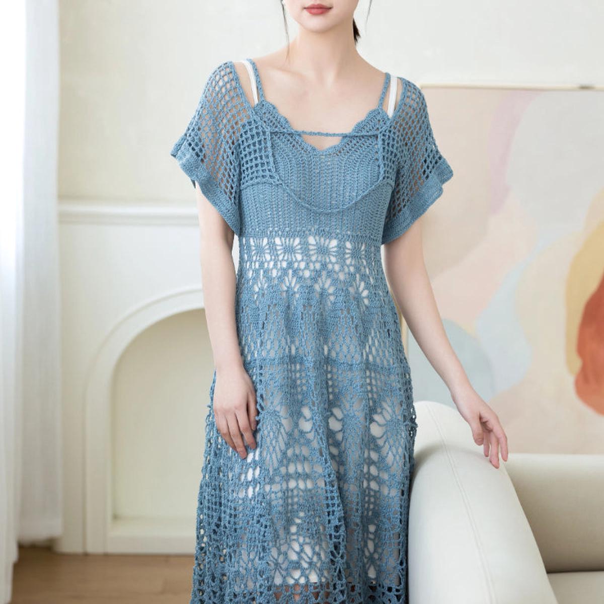 Tingyun Lace Dress Crochet Pattern