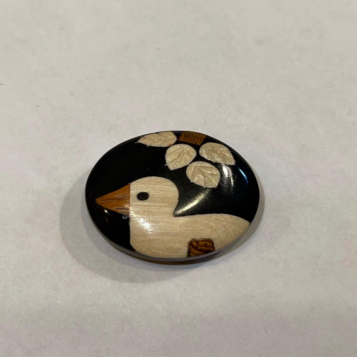 Wooden Inlaid Buttons