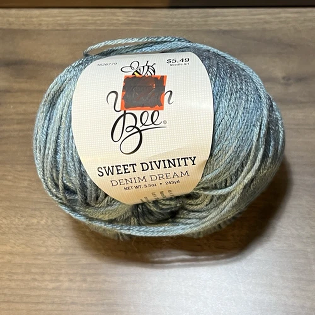 Yarn Bee SWEET DIVINITY Yarn DENIM DREAM Acrylic/Nylon 3.5oz/243yds ea
