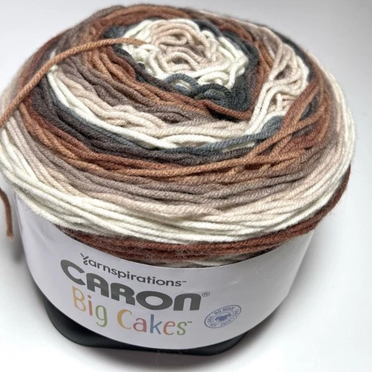 YARNSPIRATION CARON BIG CAKES 1-PK. MMM CHOCOLATE . I Combine Shipping,READ