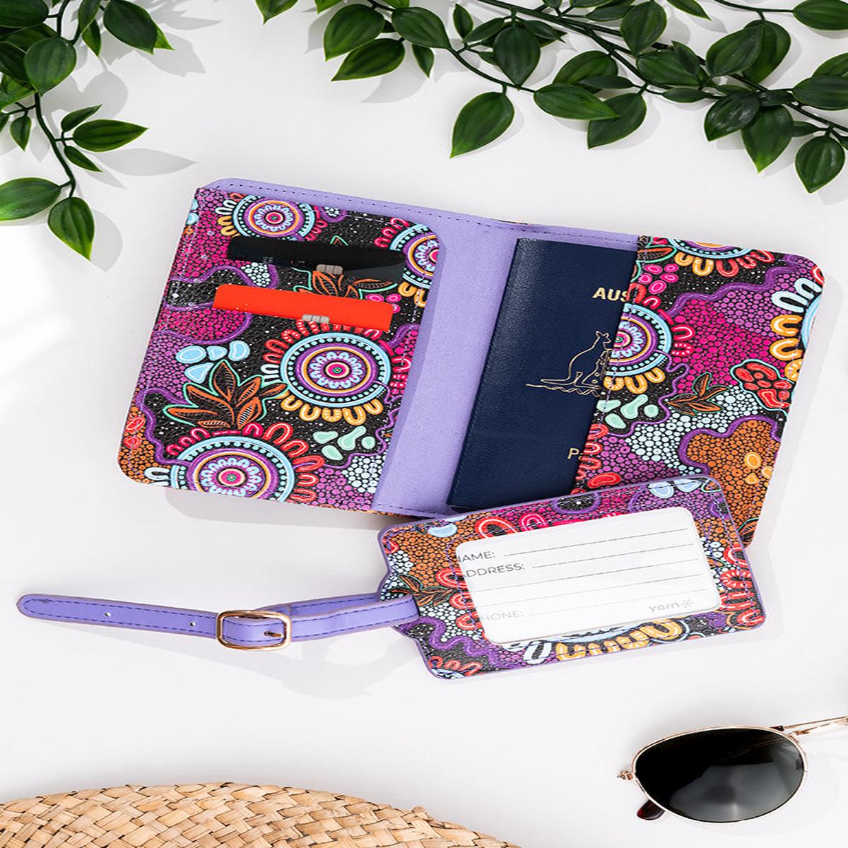 Celebration Passport Holder & Luggage Tag Boxed Set