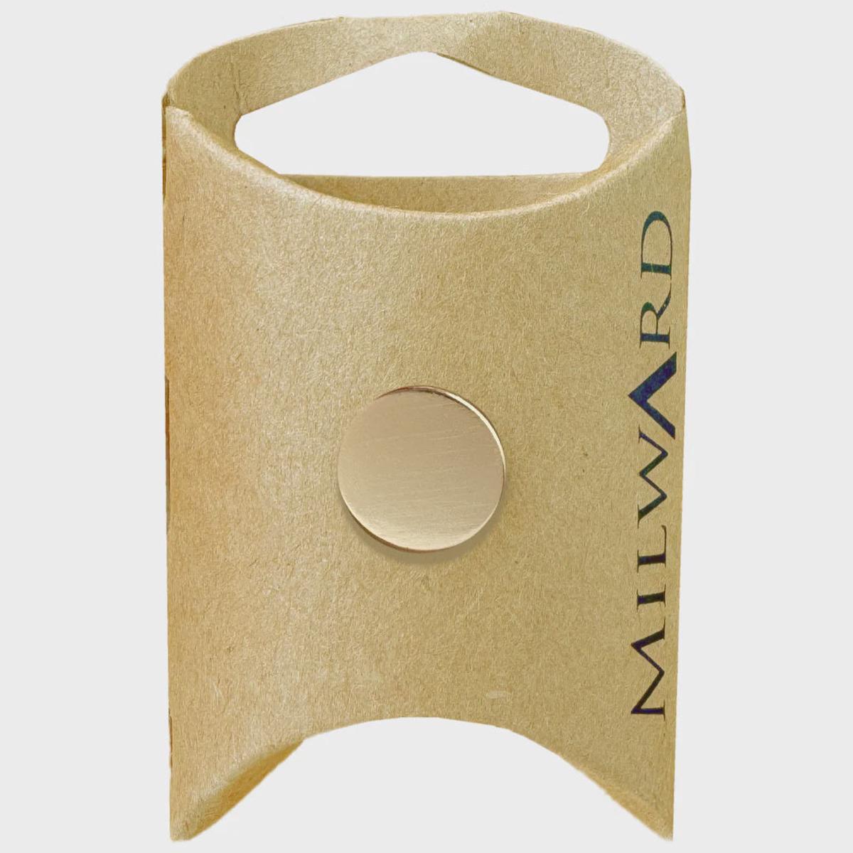 Zinc Alloy Shiny Shank Buttons / Gold (15mm)