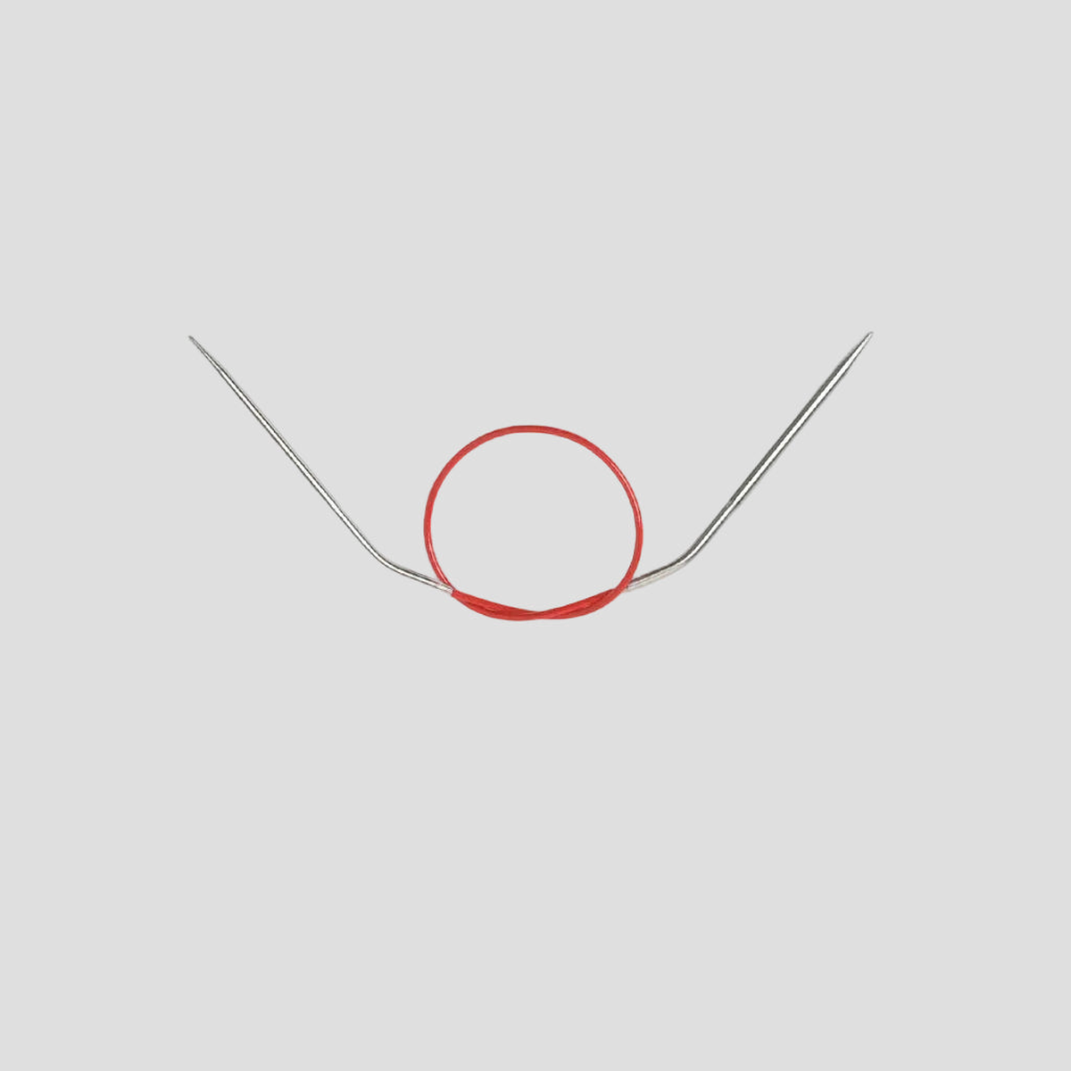 ChiaoGoo Knit Red Circulars 12"