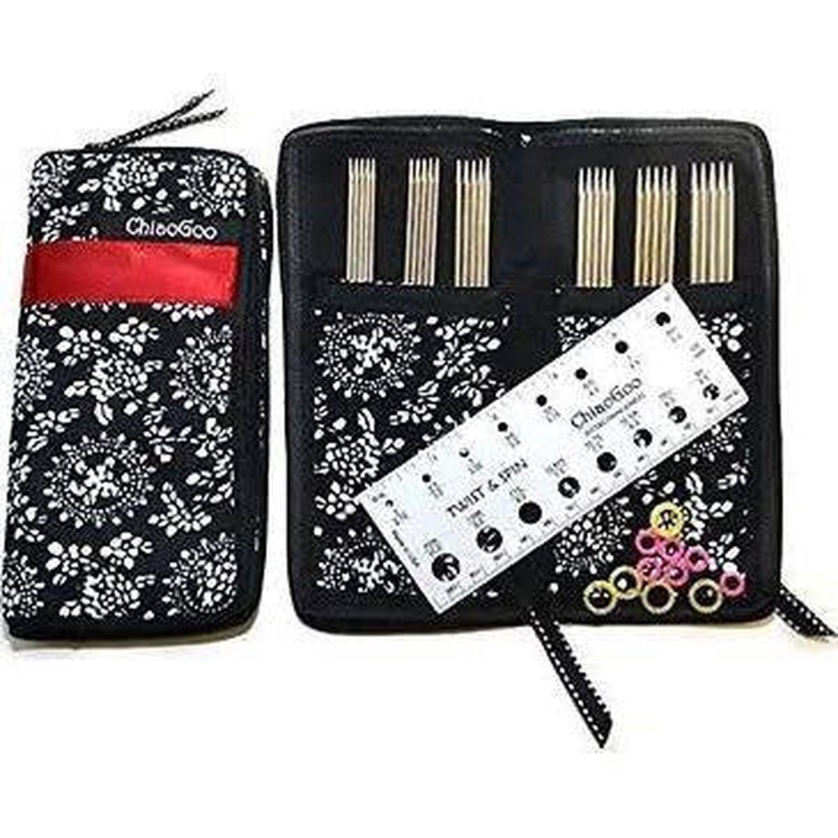 ChiaoGoo - 6" Stainless Steel Double Pointed Needle Sock Set