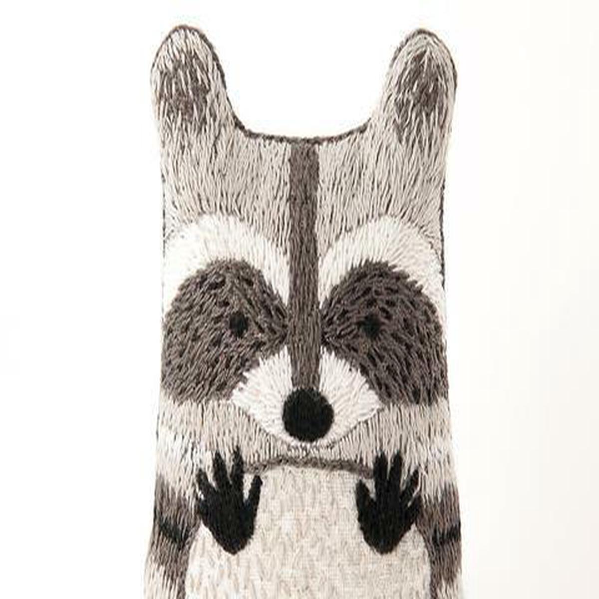 Raccoon DIY Embroidered Doll Kit (Kiriki, Level 3)