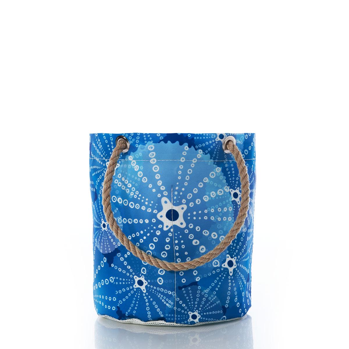 Sea Bags - Blue Sea Urchins Beachcomber Bucket