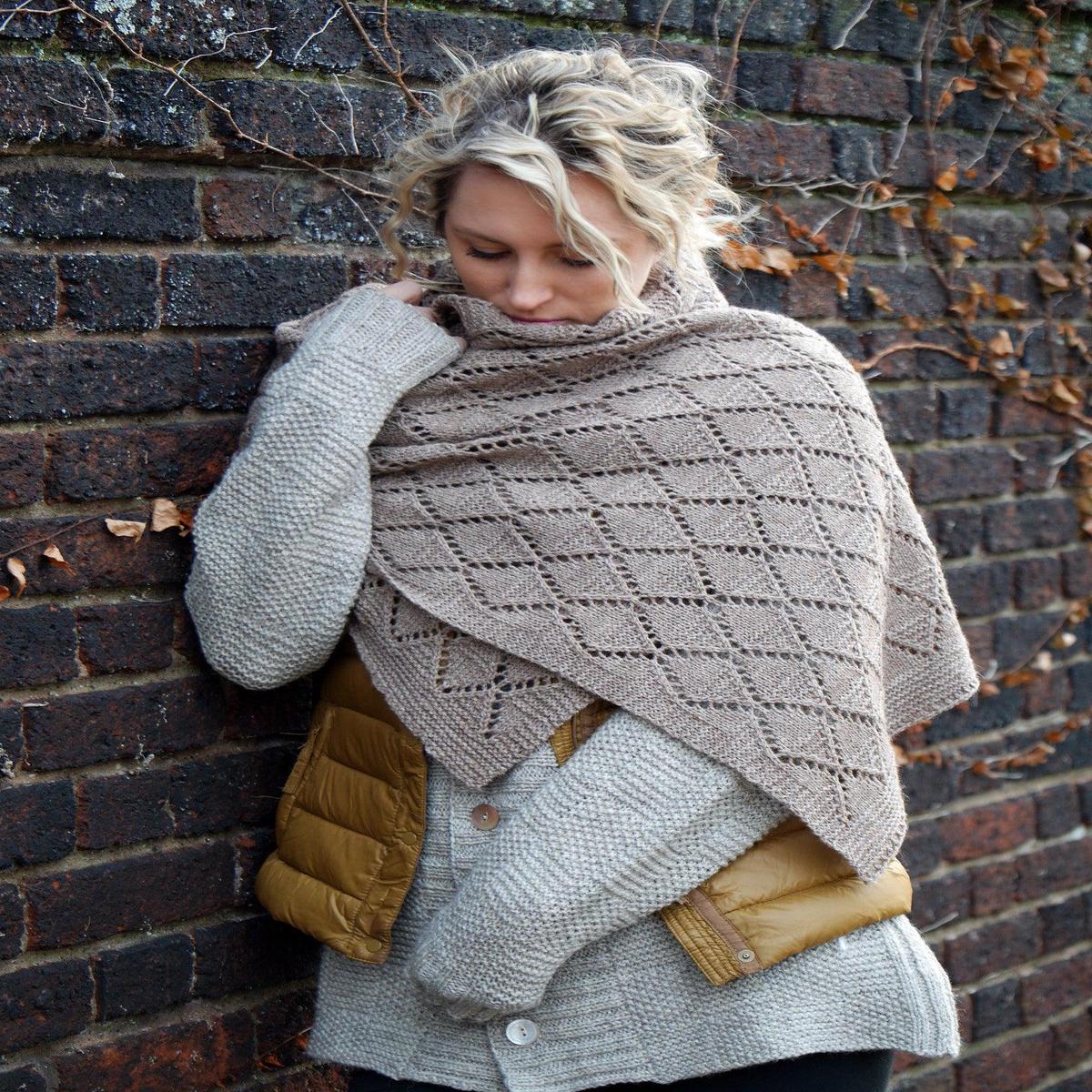 Hazard Wrap knitting pattern