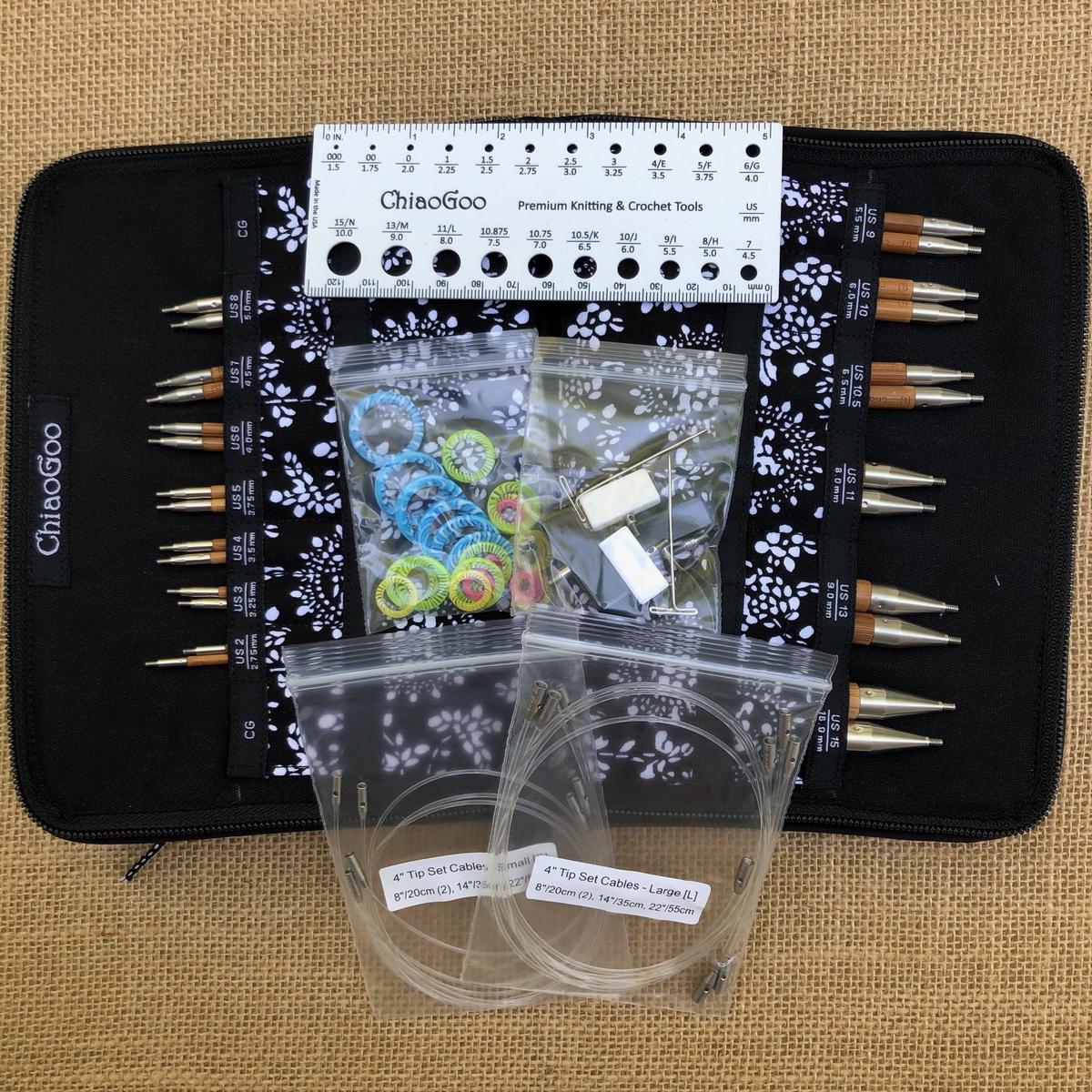 Spin Bamboo 4" Interchangeable Complete Set