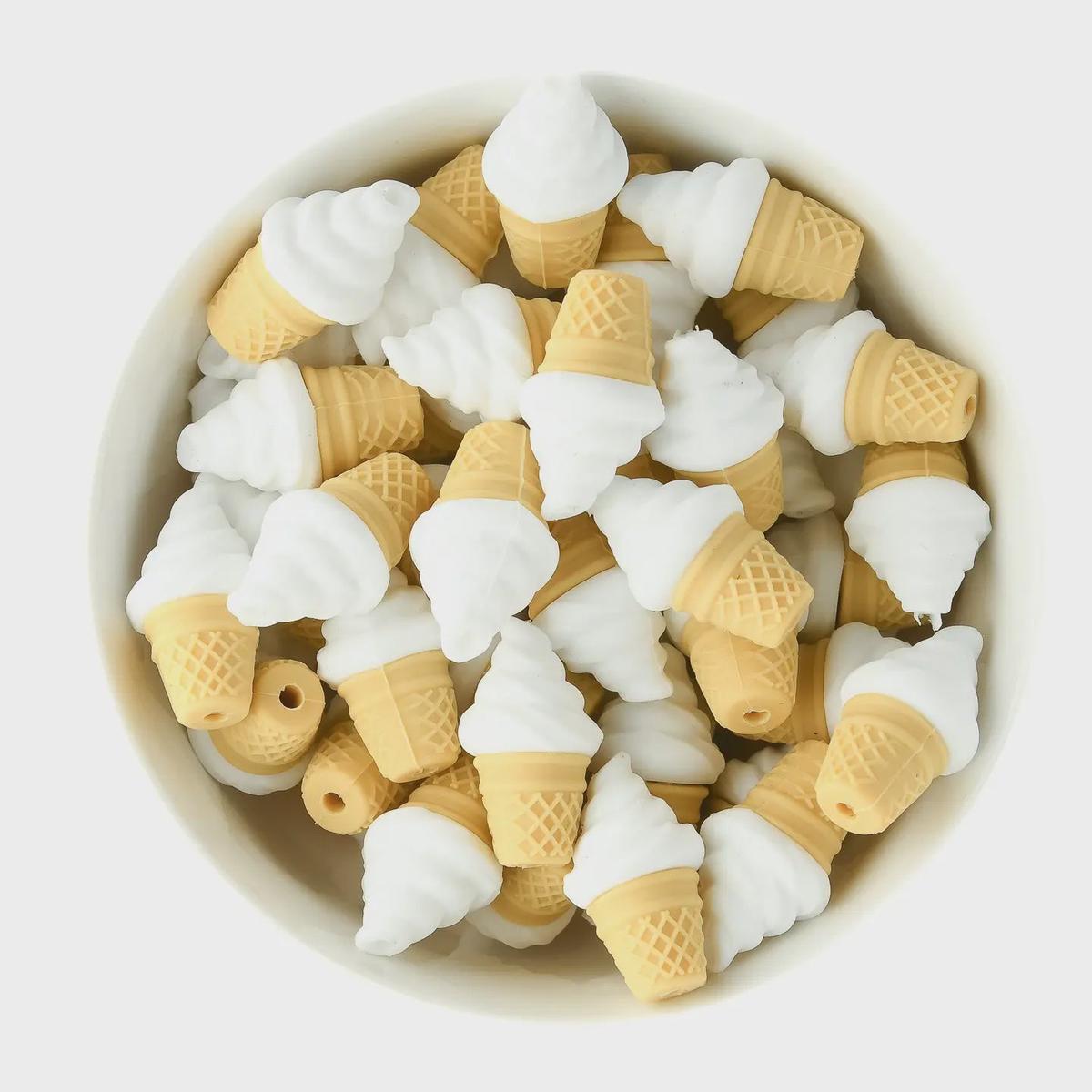 Vanilla Ice Cream Cone Stitch Stoppers (Individual)