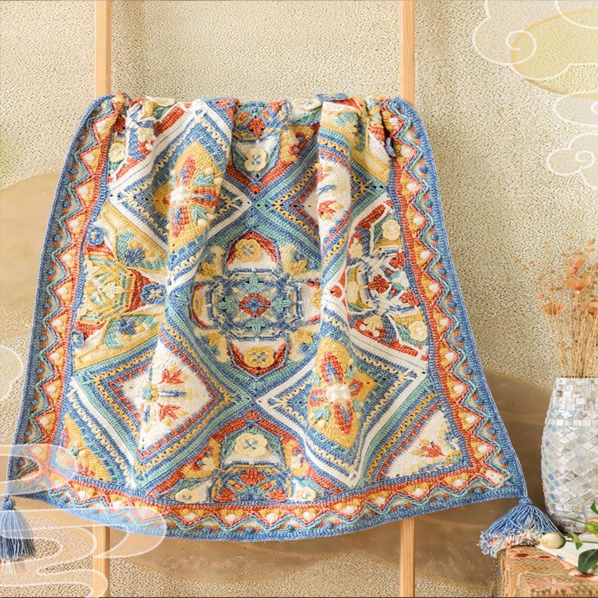Azerbaijan Blanket Crochet Yarn Kit